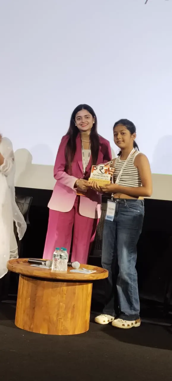 Manalee Verneker on stage with fellow panellists at the Future Wealth Goa Conclave 2026 (photo 2)